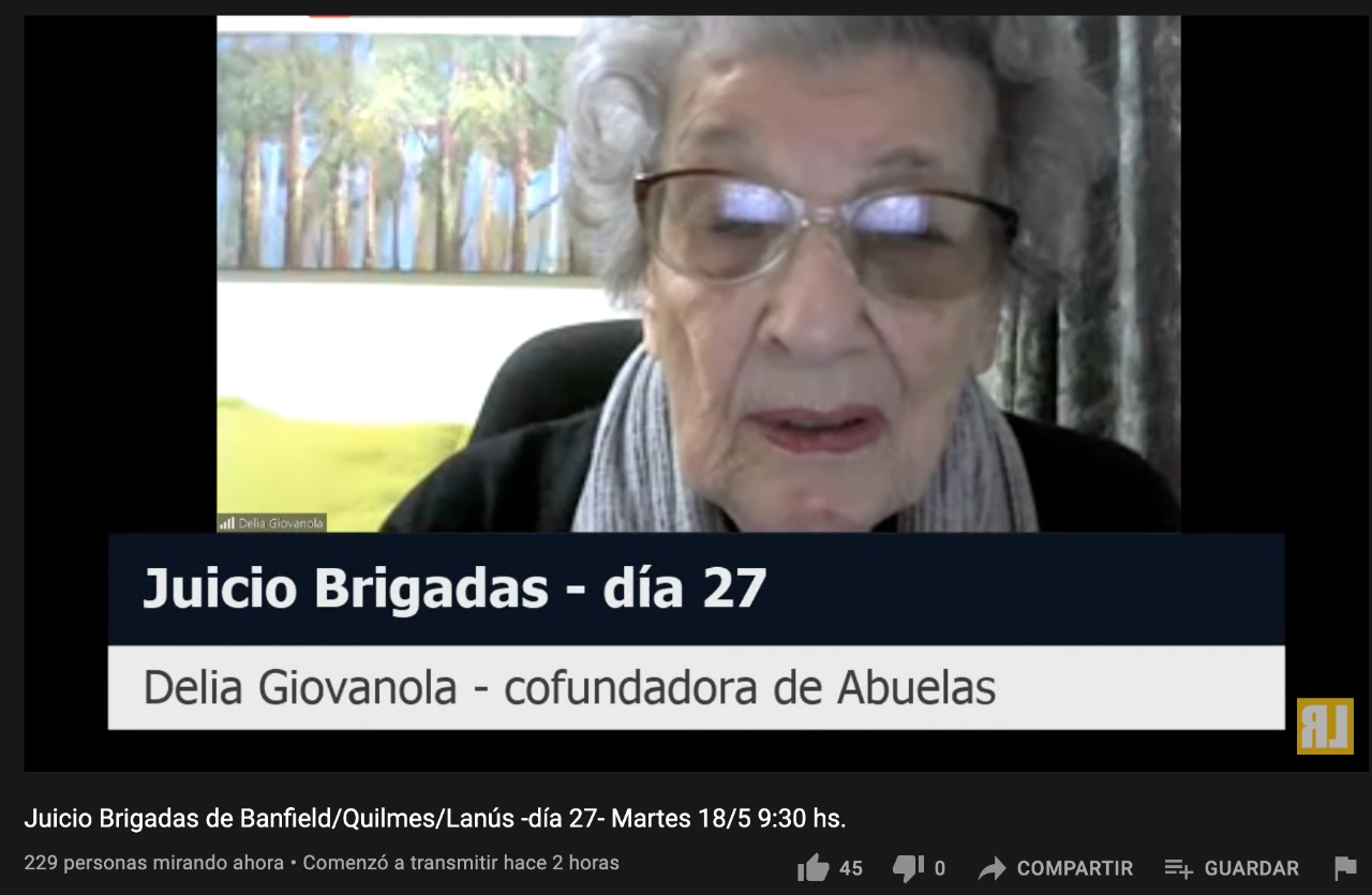 “La búsqueda de mi nieto costó la vida de mi nieta”